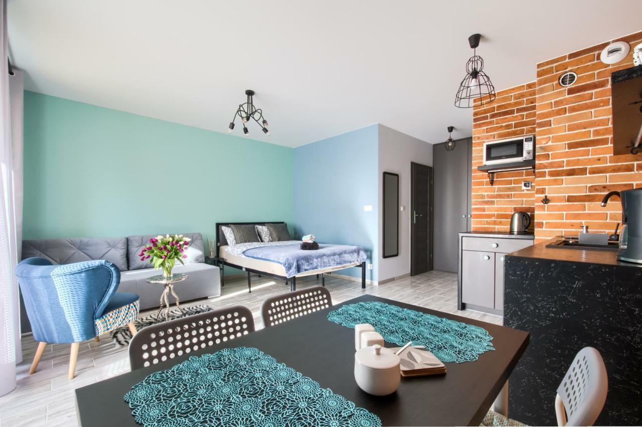 Ferienwohnung Roztocka Loft Warschau Exterior foto