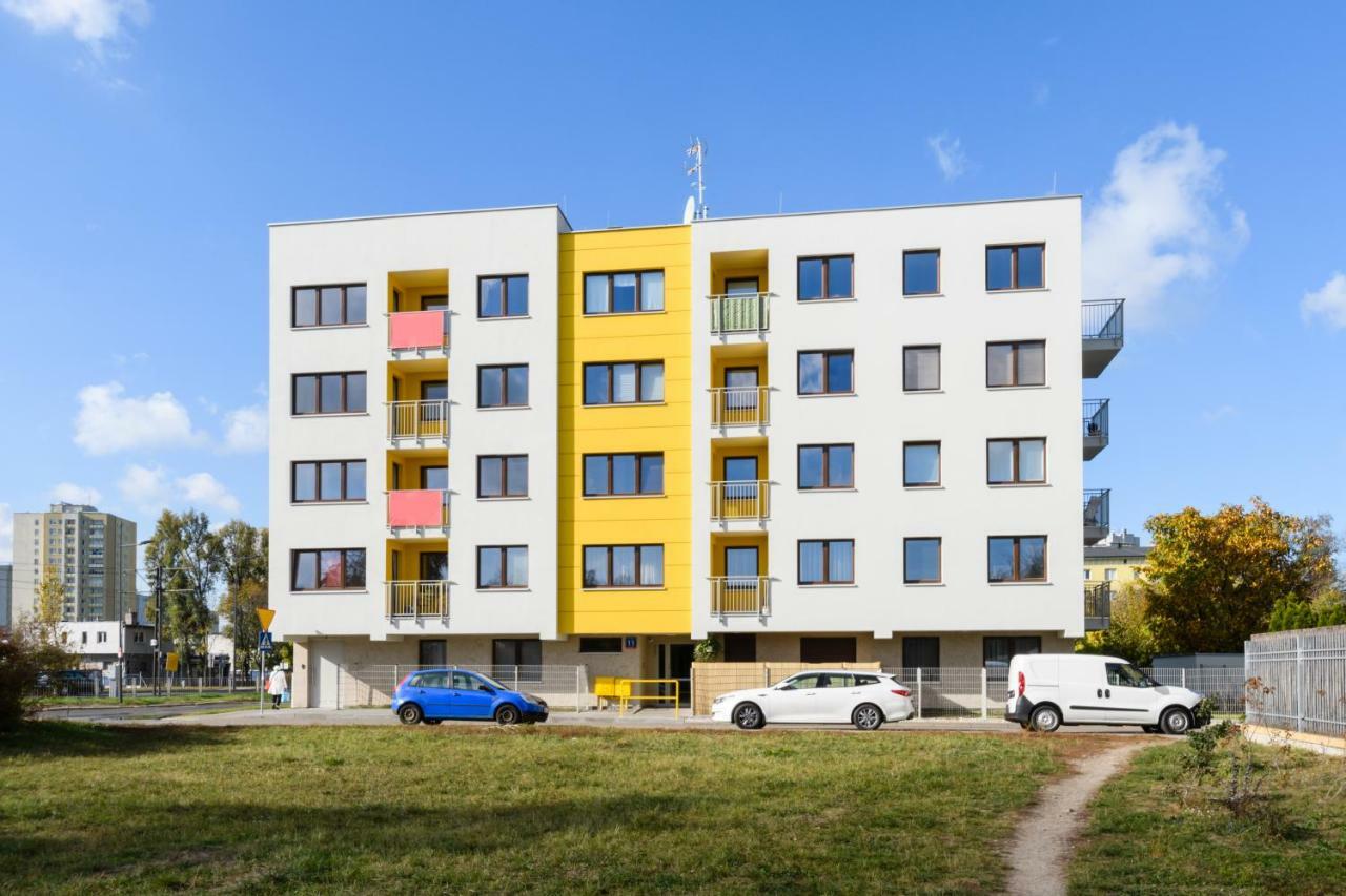 Ferienwohnung Roztocka Loft Warschau Exterior foto